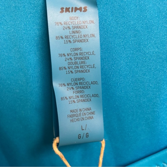 SKIMS Turquoise Bikini Bottom - Picture 4 of 5